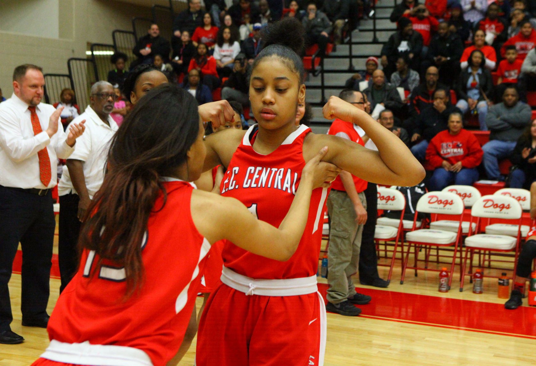 Gallery: Girls Basketball Sectional Finals - E.C. Central vs. Lake Central